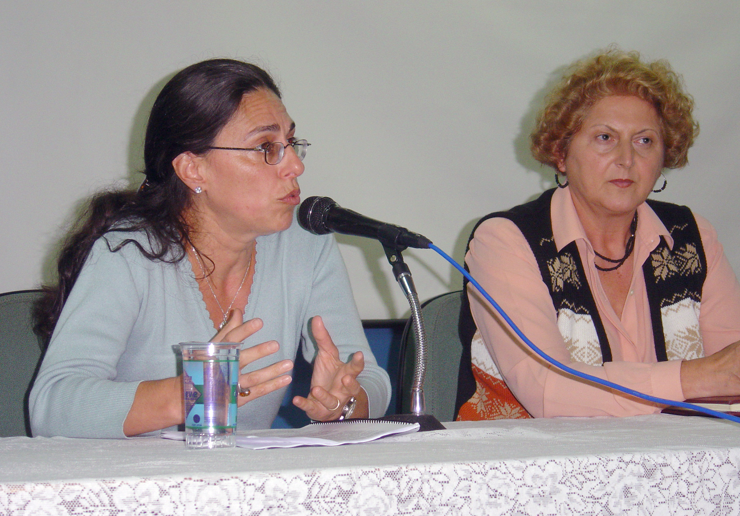 Sandra Maria Sawaya e Selma Pimenta Garrido