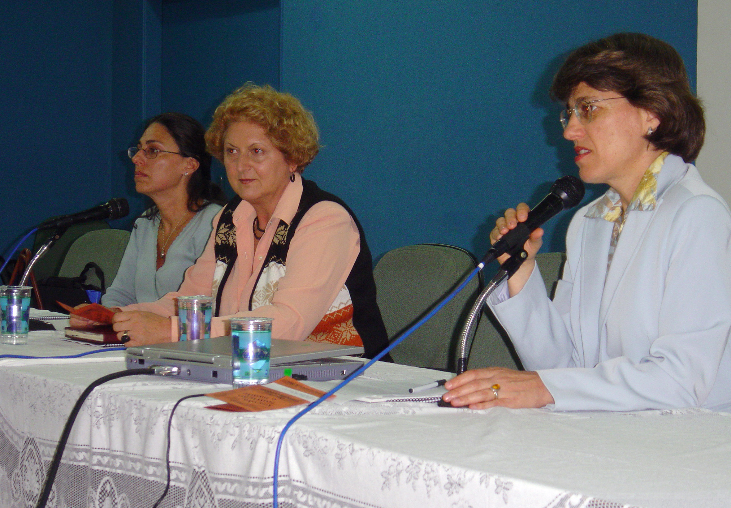 Sandra Maria Sawaya, Selma Pimenta Garrido e Ana Lydia Sawaya