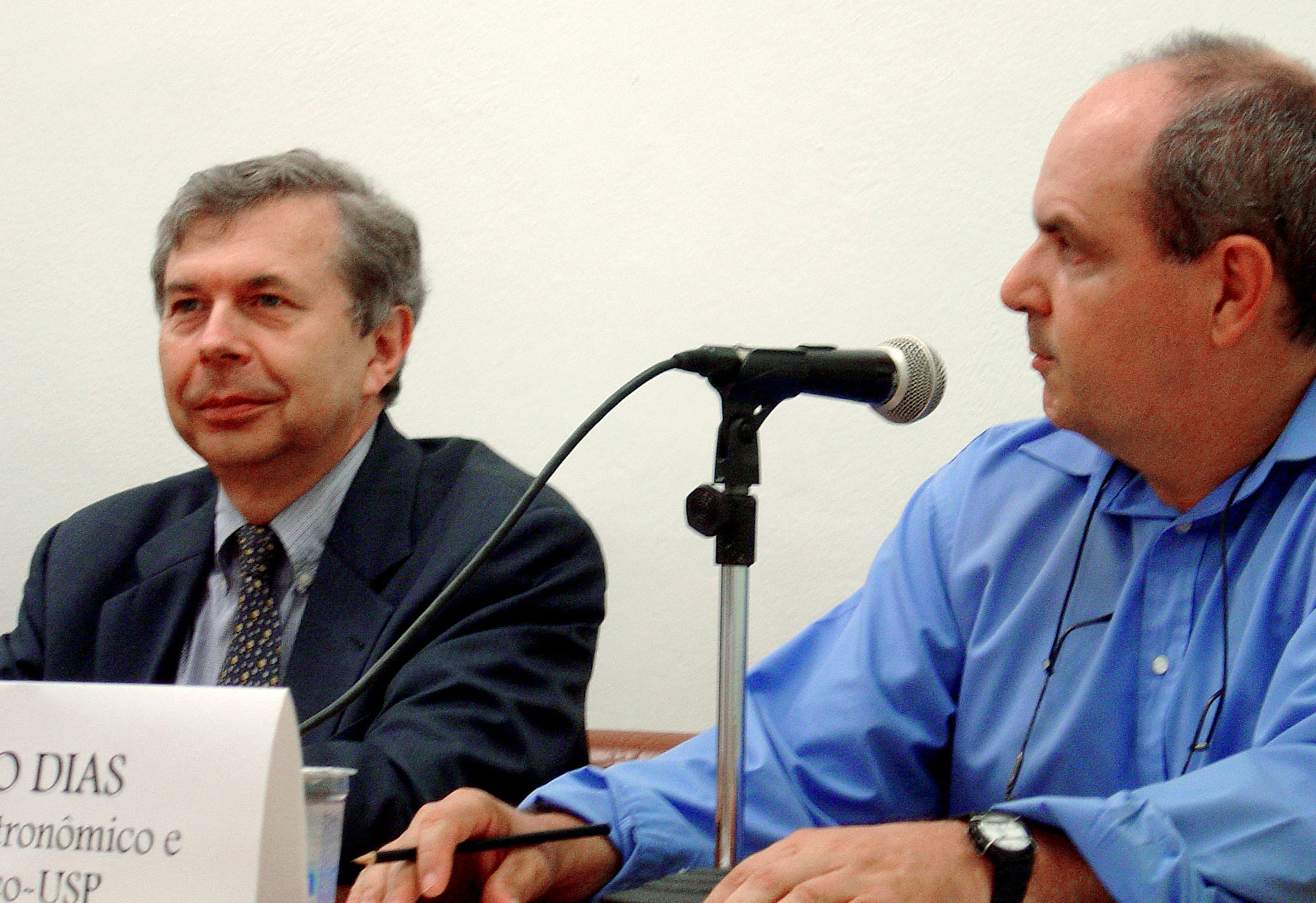 Guy Brasseur e Pedro Leite da Silva Dias