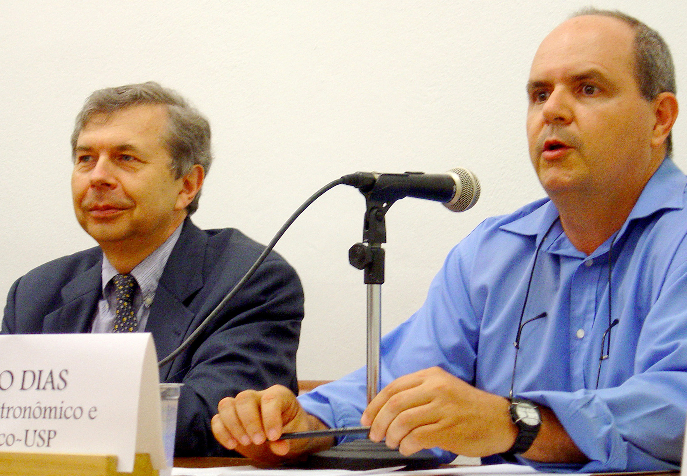 Guy Brasseur e Pedro Leite da Silva Dias