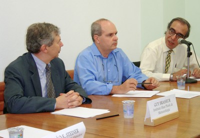 Guy Brasseur, Pedro Leite da Silva Dias e Luiz Gylvan Meira Filho