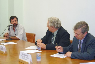 Paulo Artaxo, João Steiner e Guy Brasseur
