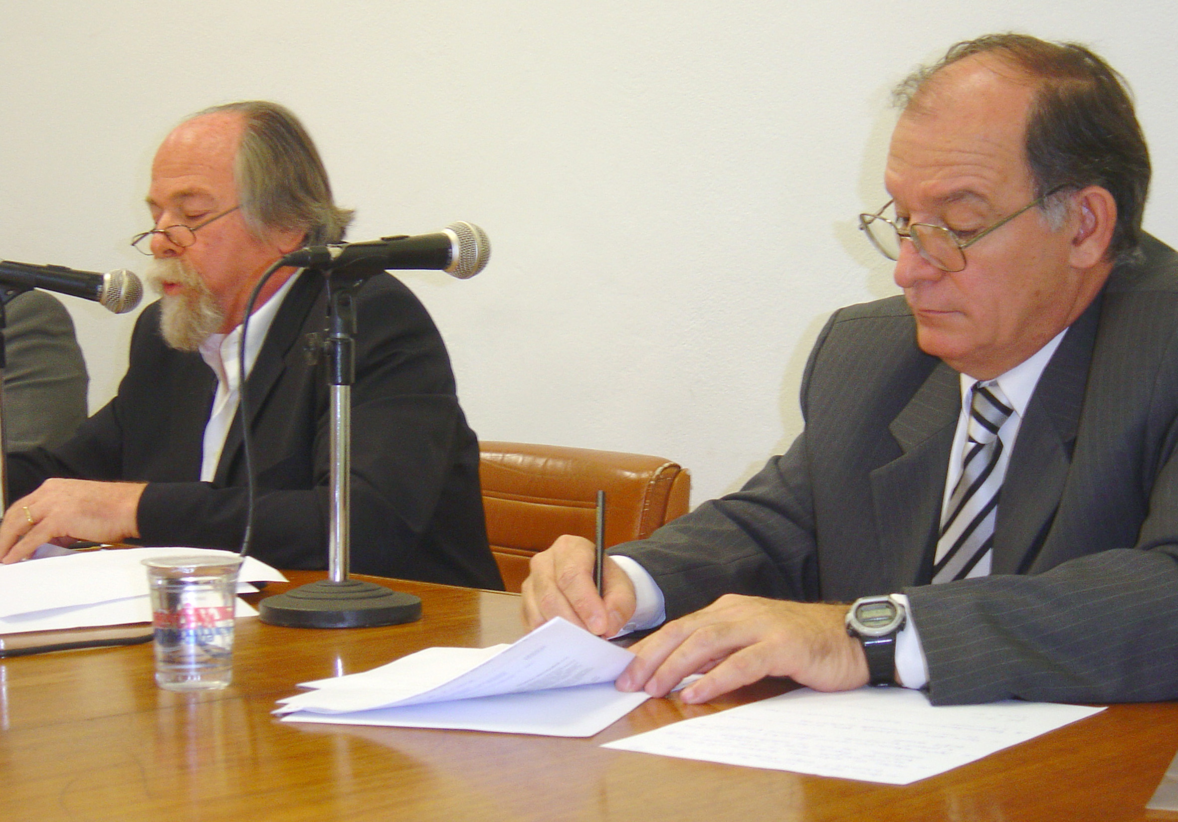 Jacques Marcovitch e Marcos Macari