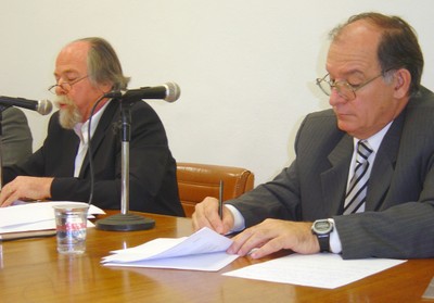 Jacques Marcovitch e Marcos Macari