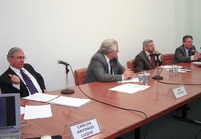 Carlos Antonio Luque, João Steiner, Jacques Schwartzman e Helio Nogueira da Cruz