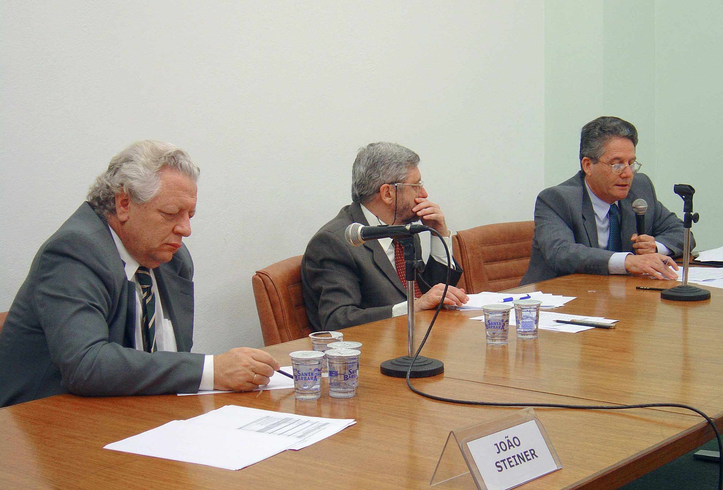 João Steiner, Jacques Schwartzman e Helio Nogueira da Cruz