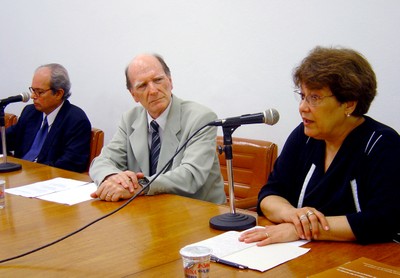 Francisco César de Sá Barreto, Gerhard Malnic e Anna Maria Marques Cintra