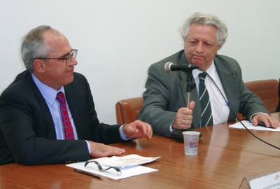 Ernesto Samper e João Steiner