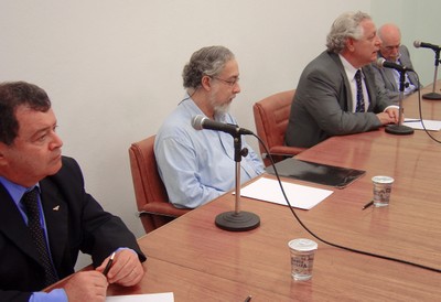 Michal Gartenkraut, Franklin Leopoldo e Silva, João Steiner e Antonio Candido