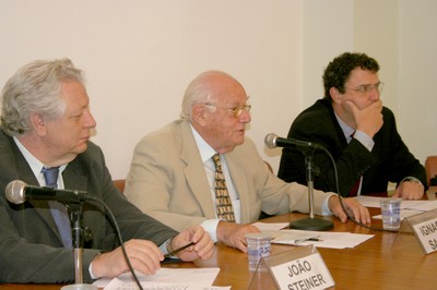 João Steiner, Ignacy Sachs e Marcos jank