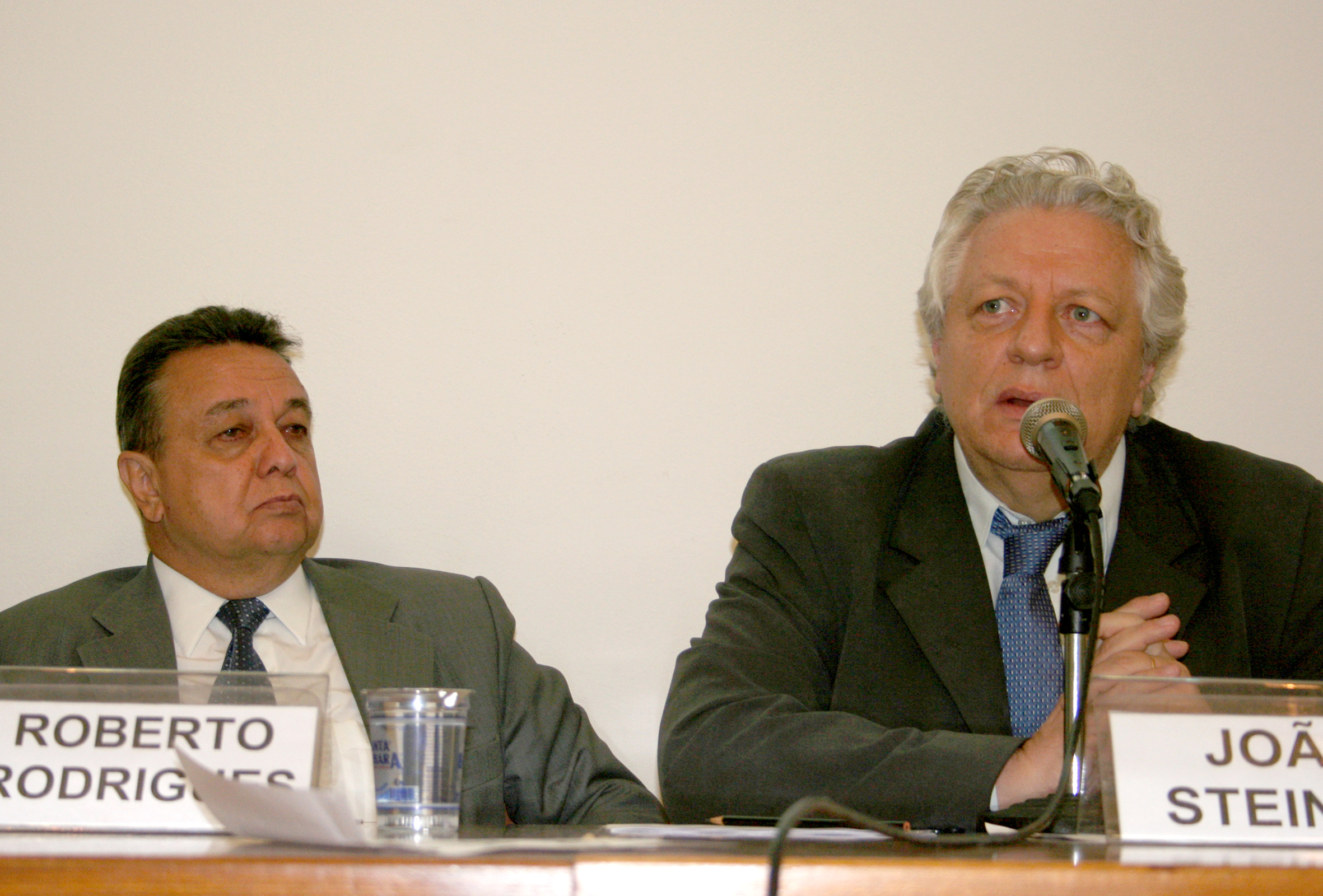 Roberto Rodrigues e João Steiner