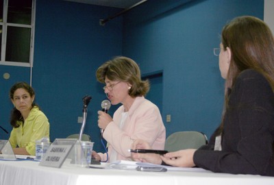 Gisela Solymos, Ana Lydia Sawaya e Sabrina Oliveira