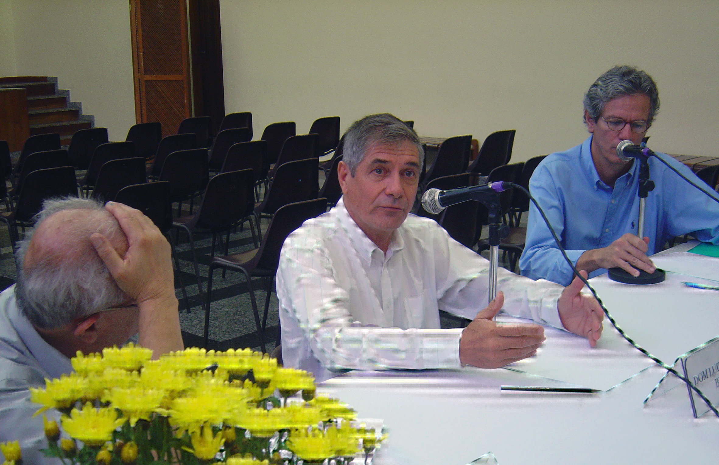Marco Antonio Coelho, Dom Luiz Cappio e Paulo Nogueira Batista Júnior