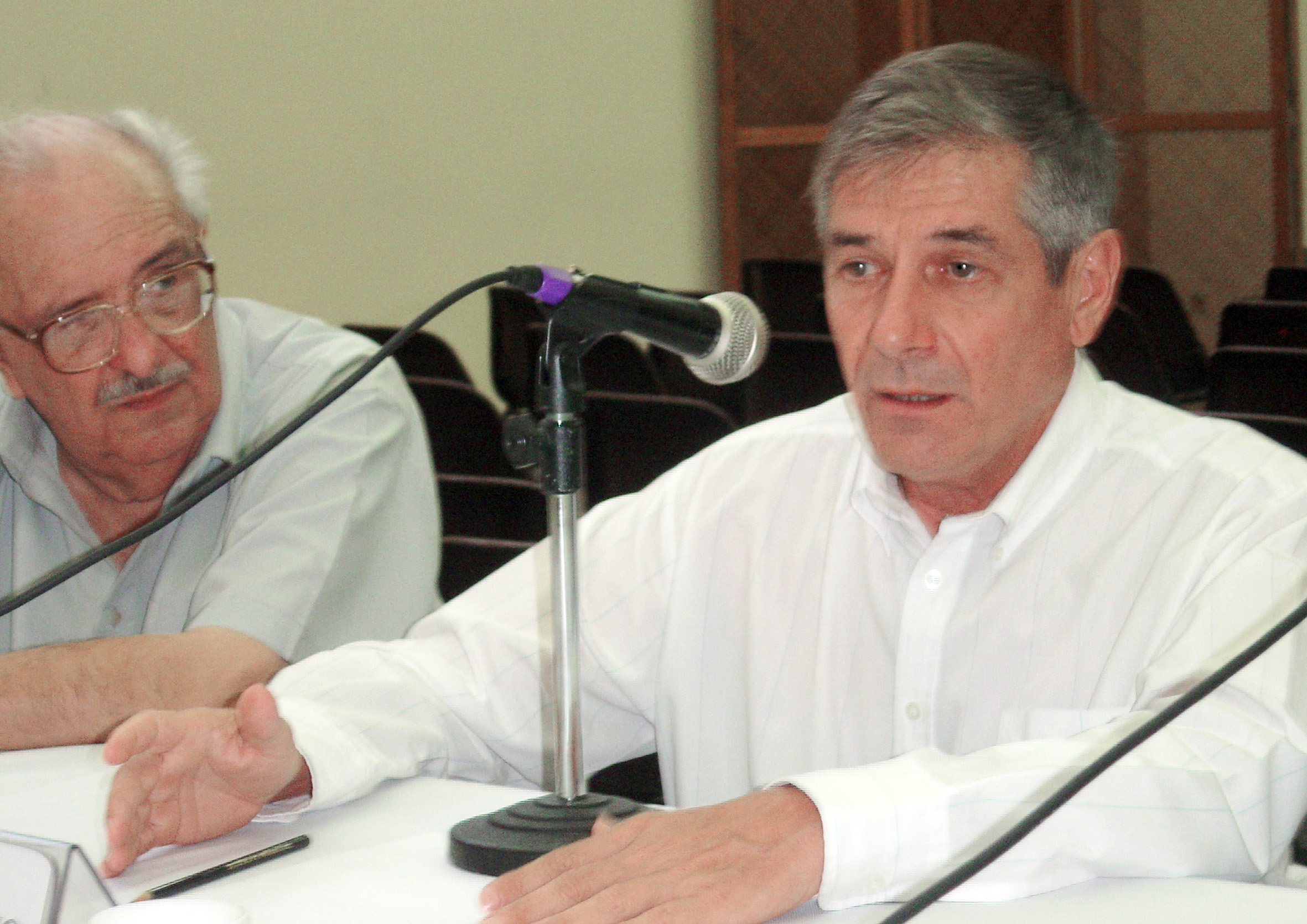 Marco Antonio Coelho e Dom Luiz Cappio 