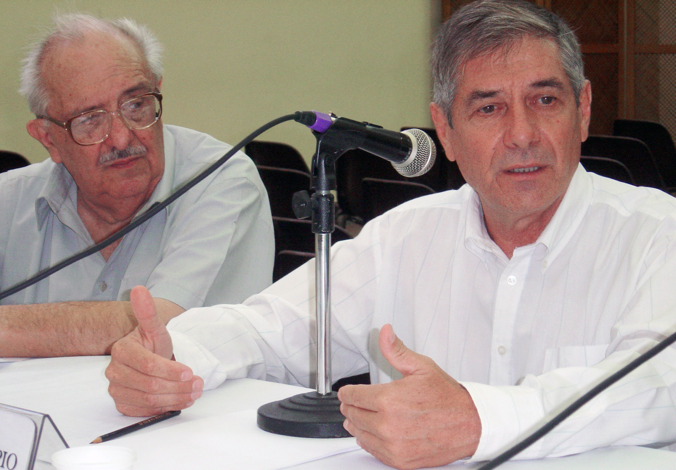 Marco Antonio Coelho e Dom Luiz Cappio