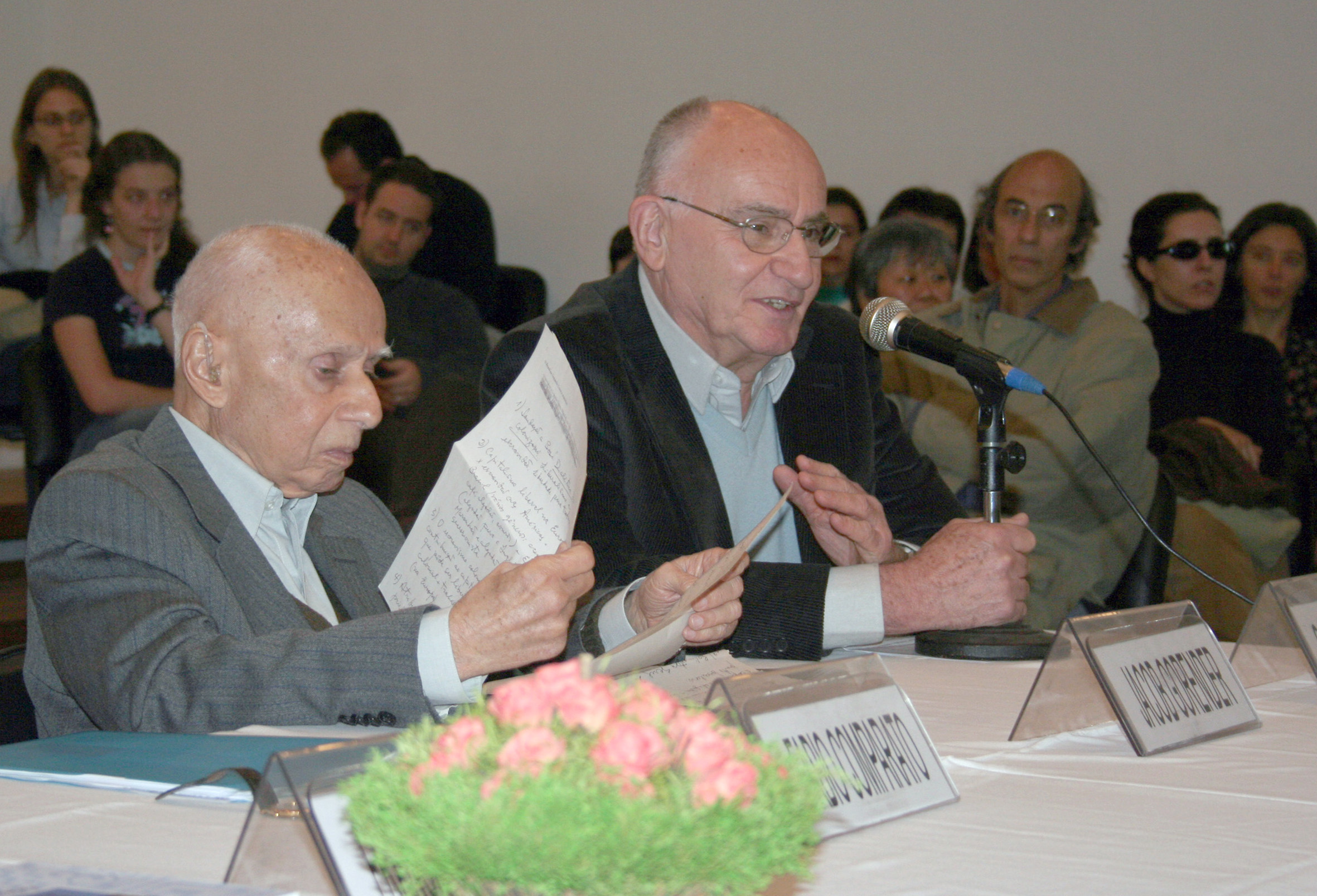 Jacob Gorender e Gabriel Cohn