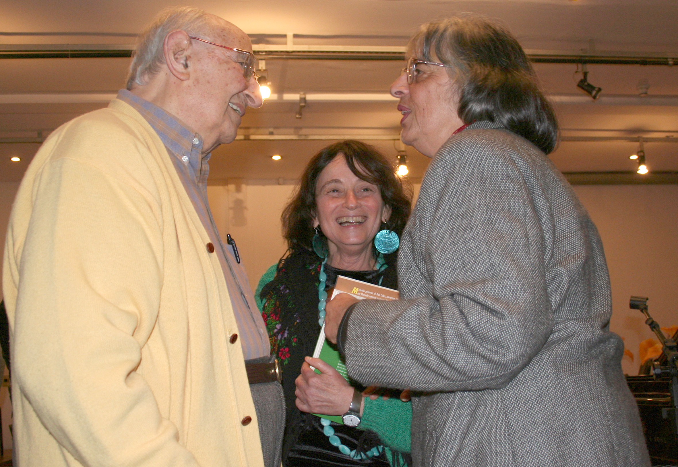 José Mindlin, Betty Mindlin e Ecléa Bosi