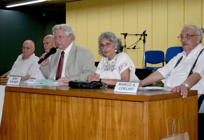 Gabriel Cohn, Francisco Papaterra Limongi Neto, João Steiner, Ecléa Bosi e Marco Antonio Coelho