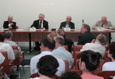 Raul Machado Neto, João Steiner, José Carlos Carvalho e Ignacy Sachs