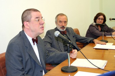 Rui Vieira Nery, José Eduardo Martins e Heloisa Bellotto