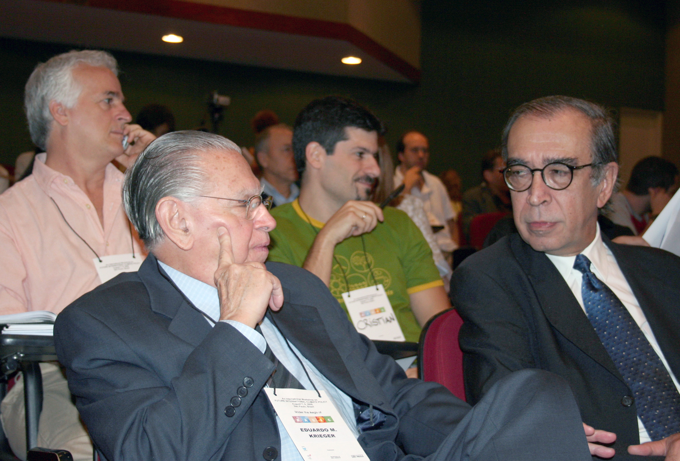 Eduardo  Moacyr Krieger e Luiz Gylvan Meira Filho