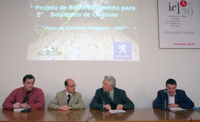 Hervé Théry, Marc Bocque, João Steiner e Alain Le Berre