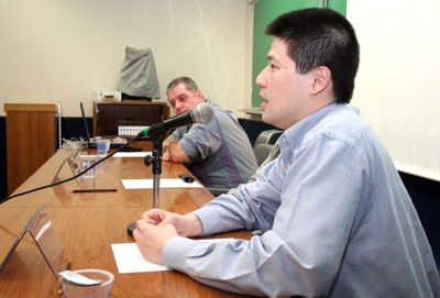Mario de Vivo e Marcelo Tsuji