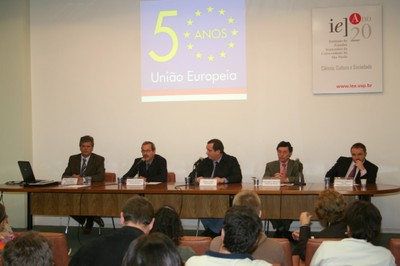 Marc Vogellar, Michael Moscovici, Hervé Théry, Jean-Marc Gravier e Stanislav Kázecky