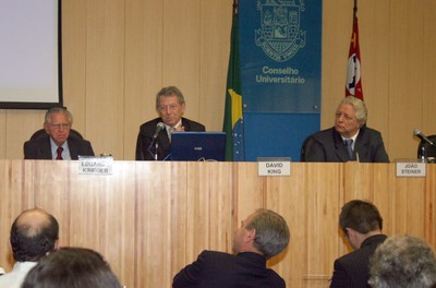 Eduardo Krieger, David King e João Steiner