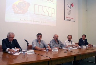 Getúlio Bezerra Santos, Guaracy Mingardi, Marco Antonio Coelho, Valdir João Silveira e Flávio Oliveira Lucas