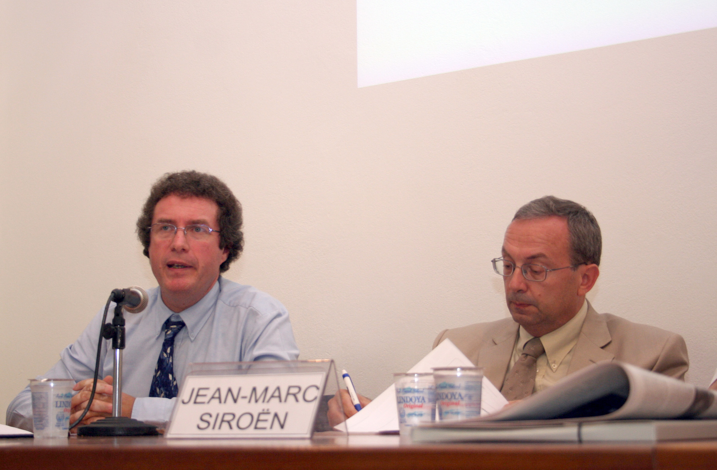 Philippe Barbet e Jean-Marc Siröen