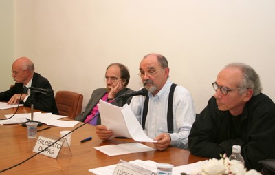 Christian Girault, Manuel Antonio Garretón, Gilberto Dupas e Lúcio Flávio Rodrigues de Almeida