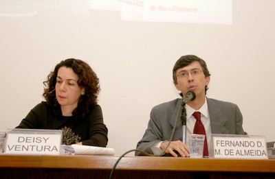 Deisy Ventura e Fernando Dias Menezes de Almeida