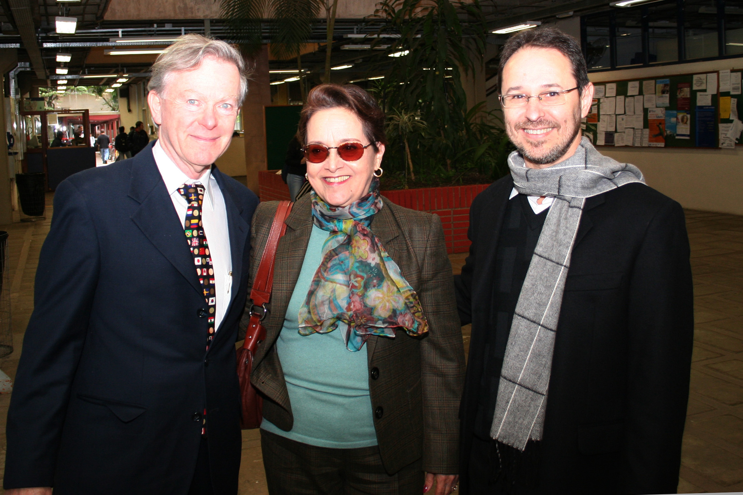 K. David Jackson, Leyla Perrone Moisés e João Roberto Faria