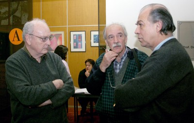 Hugh Lacey, Marcos Barbosa de Oliveira e Pablo Mariconda