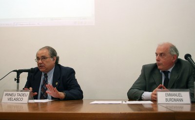 Irineu Tadeu Velasco e Emmanuel Burdmann