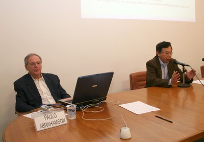 Paulo Abrahamson e Shozo Motoyama
