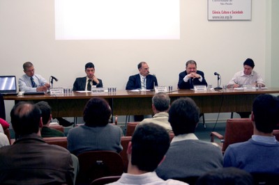 Roberto Alvarez, Mário Sérgio Salerno, Glauco Arbix, Evandro Mirra e Alexandre Abdal