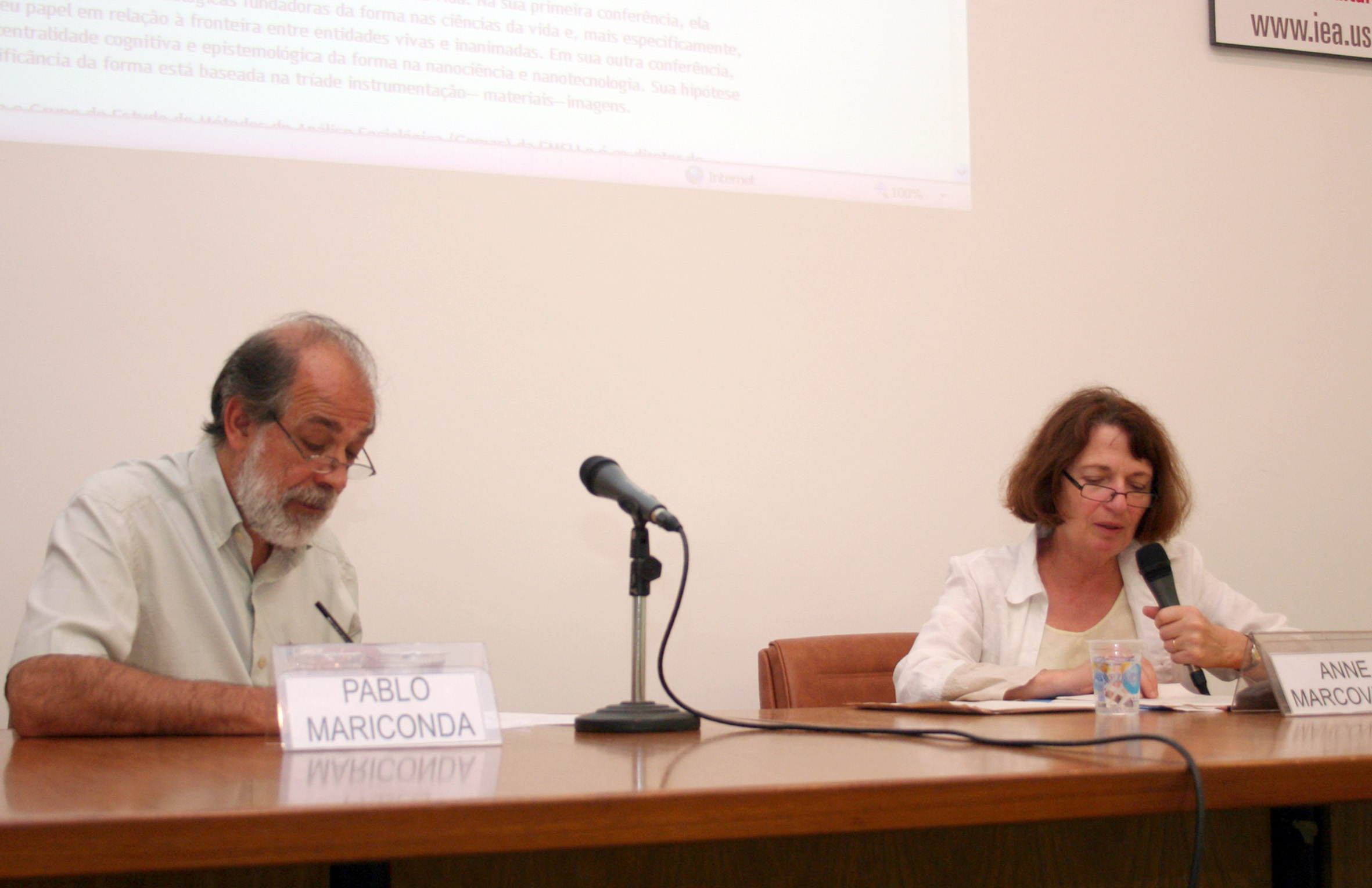 Pablo Mariconda e Anne Marcovitch
