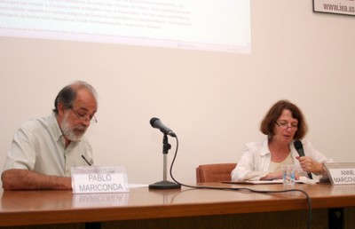 Pablo Mariconda e Anne Marcovitch