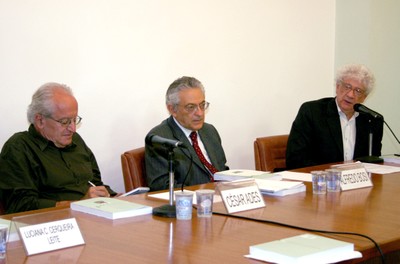César Ades, Alfredo Bosi e José da Rocha Carvalheiro