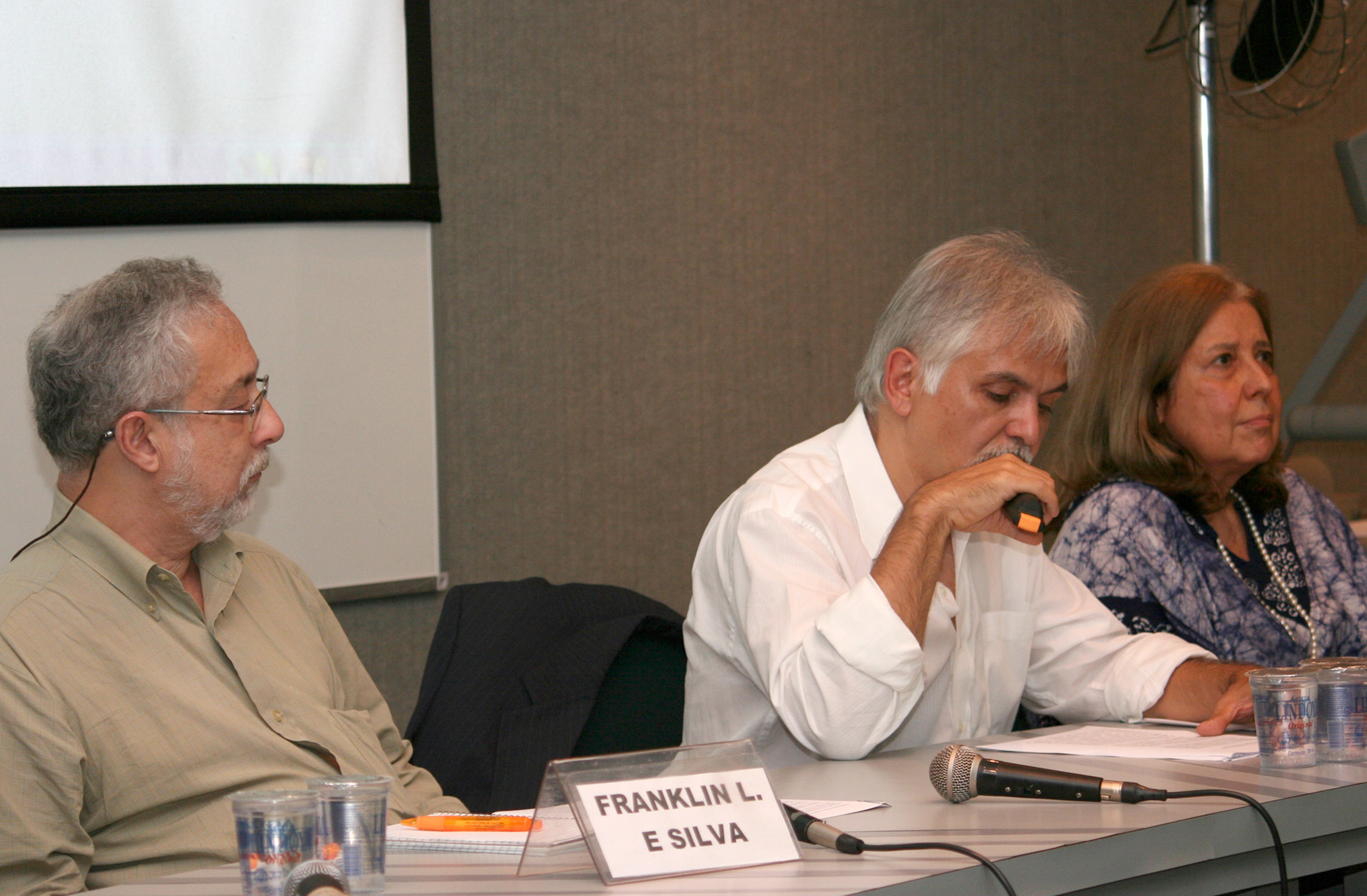 Franklin Leopoldo e Silva, José Sérgio Carvalho e Adélia Bezerra de Menezes