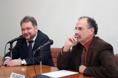 Evandro Mirra e Glauco Arbix