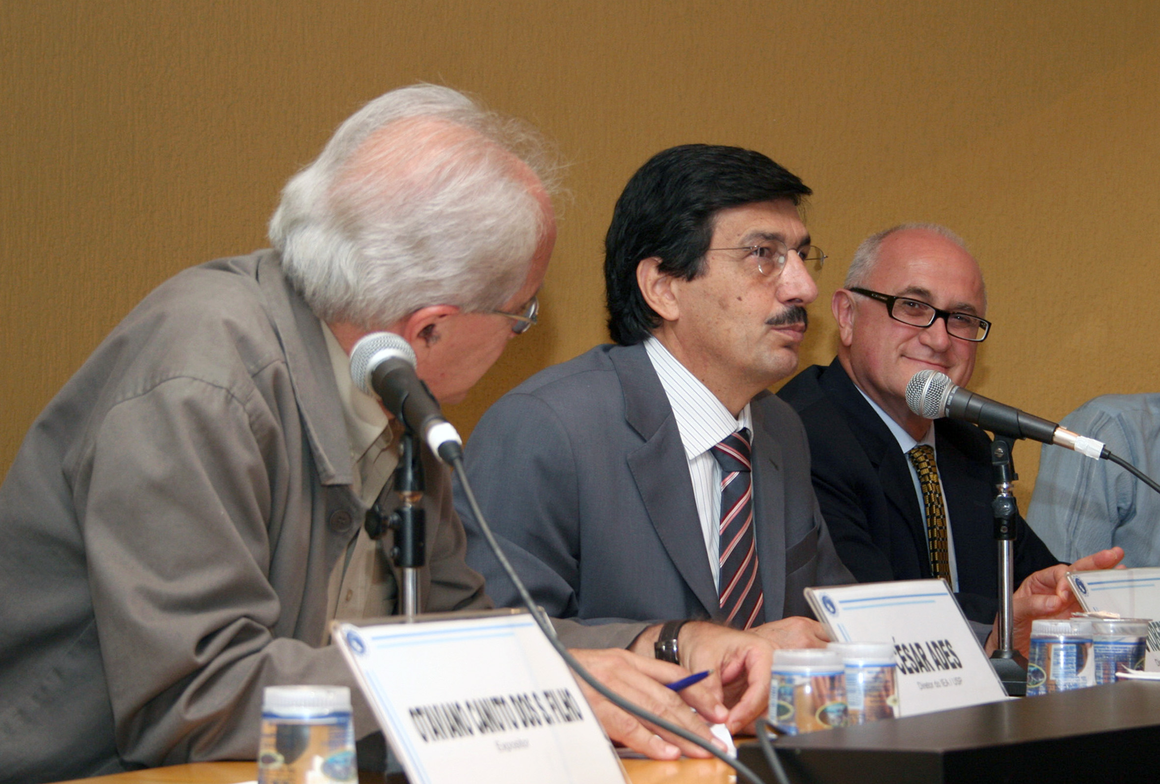 César Ades, Carlos Roberto Azzoni e James T. Wright