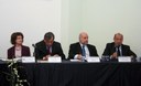 Sônia Terezinha de Souza Penin, Silvio Barros Sawaya, Ruy Alberto Corrêa Altafim e Wanderley Messias da Costa 