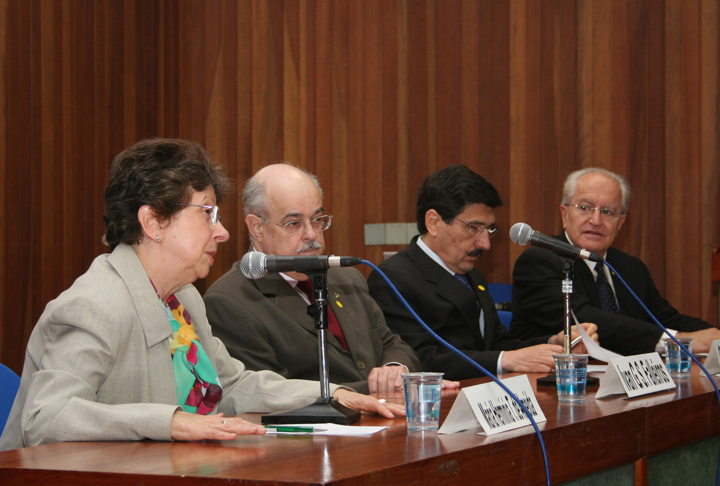 Maria Hermínia Tavares de Almeida, Ivan Gilberto Sandoval Falleiros, Carlos Roberto Azzoni e César Ades