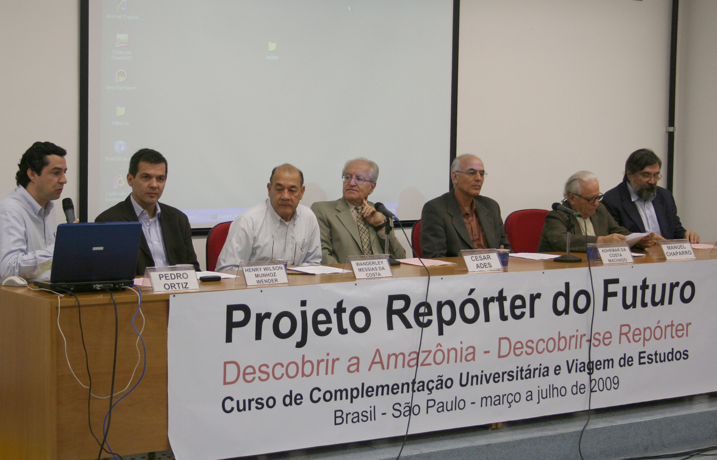 Pedro Ortiz, Henry Wilson Munhoz Wender, Wanderley Messias da Costa, César Ades, Adhemar da Costa Machado, Manuel Chaparro e Sérgio Gomes
