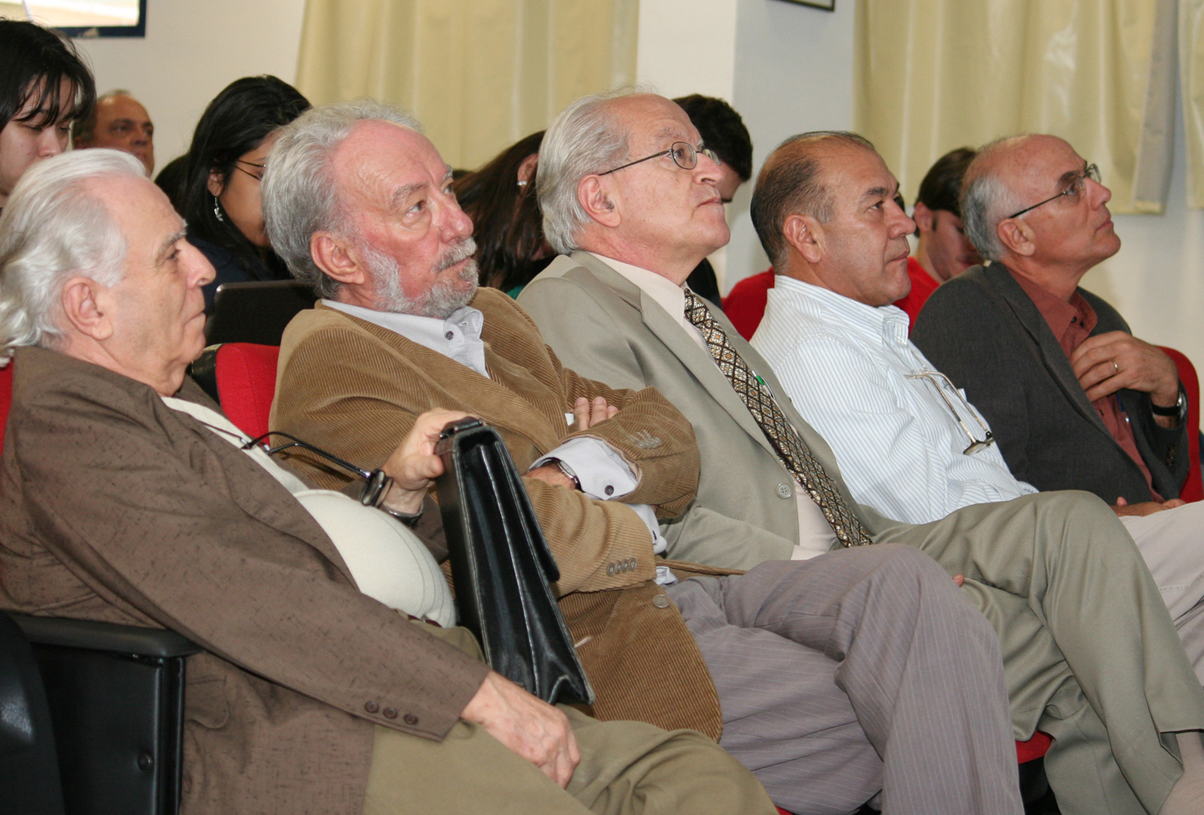 Manuel Chaparro, Washingnton Novaes, César Ades, Wanderley Messias da Costa e Adhemar da Costa Machado