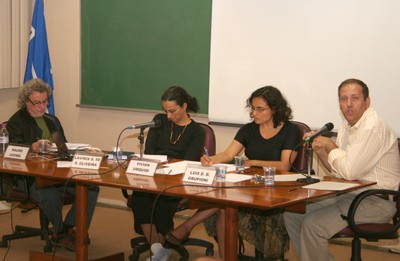 Mauro Leonel, Lavínia Santos de Souza Oliveira, Vivian Urquidi e Luis Donisete Grupioni
