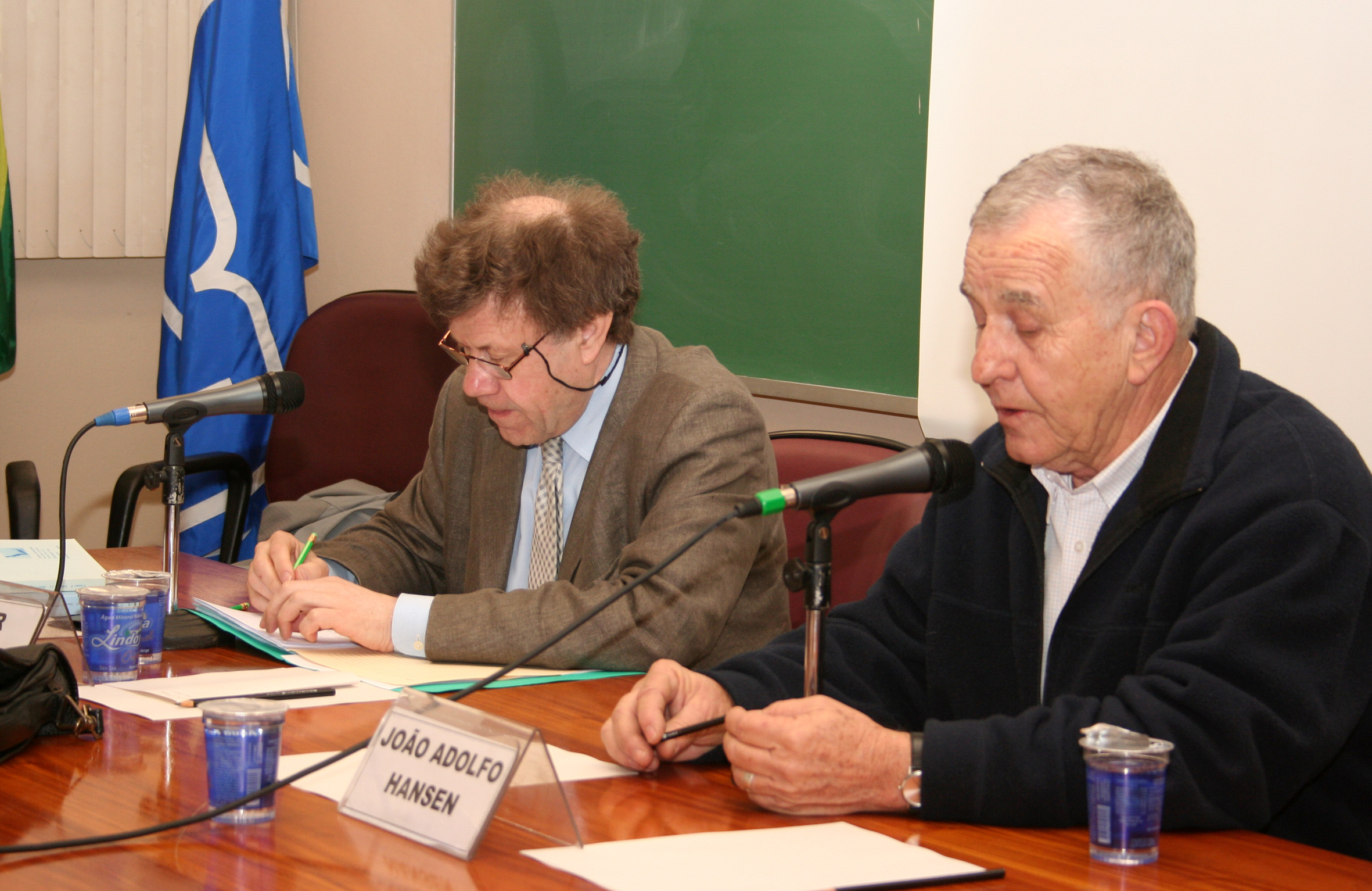 Roger Chatier e João Adolfo Hansen